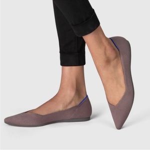 NWT Rothys Retired The Point Mink Flats Size 9.5